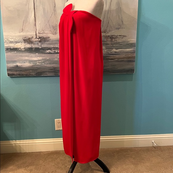 NWT Antonio Melani x Elizabeth Damrich Strapless Red Radzwill Formal Dress, Sz 2 - Picture 4 of 10